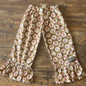 Matilda Jane Ruffle Rose Fall Pants